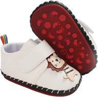 anti slip leather sneakers cartoon moccasins apparel & accessories baby boys for shoes logo