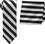 👔 stacy adams tall plus size formal stripe accessories: men's ties, cummerbunds & pocket squares логотип