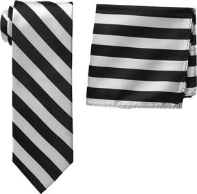 img 1 attached to 👔 Stacy Adams Tall Plus Size Formal Stripe Accessories: Men's Ties, Cummerbunds & Pocket Squares