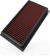 🔥 high performance, premium k&amp;n engine air filter: washable replacement for 2017-2019 subaru/toyota (brz, 86) - 33-5060 логотип