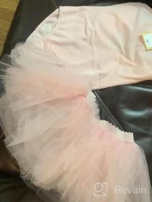 img 5 attached to Girls Ballet Leotard With Removable Tutu Skirt - Camisole Dance Dress Combo For Toddlers By DIPUG