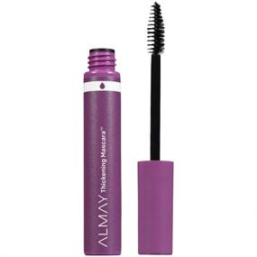 img 4 attached to 🖤 Almay Black Waterproof Mascara for Thickening Lashes