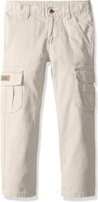 img 4 attached to Wrangler Authentics Classic Cargo Desert Boys' Clothing ~ Pants