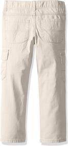 img 3 attached to Wrangler Authentics Classic Cargo Desert Boys' Clothing ~ Pants