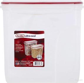 img 3 attached to 🍱 Sterilite 3186606 Ultra-Seal Clear 24 Cup Food Storage Container, 1 EA