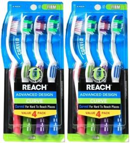 img 1 attached to Reach Advanced Design Toothbrushes Colors Oral Care