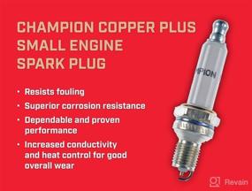 img 2 attached to 🔥 Champion Copper Plus Small Engine 979 Spark Plug (Carton of 1) - RDZ4H: High-Performance Ignition Solution for Small Engines