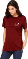 women's heart-stairway round neck tee shirt with short sleeves by emmalise - perfect fit logo