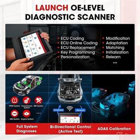 img 3 attached to 2022 Newest LAUNCH X431 V+ PRO 4.0 OBD2 Scanner with 31+ Reset Services, Bi-Directional Scan Tool, All System Diagnosis, ECU Coding, AutoAuth FCA SGW [Bonus $13.99 TPMS Tool]