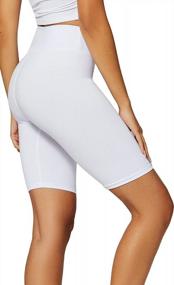 img 4 attached to Women'S High Waisted Leggings - Buttery Soft Fabric - Full Length, Capri, And Shorts - Available In Regular And Plus Sizes - 3 Inch Waistband