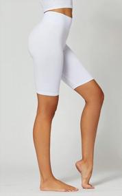 img 1 attached to Women'S High Waisted Leggings - Buttery Soft Fabric - Full Length, Capri, And Shorts - Available In Regular And Plus Sizes - 3 Inch Waistband