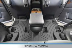 img 3 attached to SMARTLINER Floor Liner Black 2016 2018 Interior Accessories best: Floor Mats & Cargo Liners