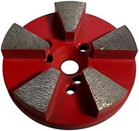 img 2 attached to SASE Quick Change Diamond Grinding Disc With 5 Segments, Medium Bond And 30/40 Grit - Optimized For Ultimate Performance