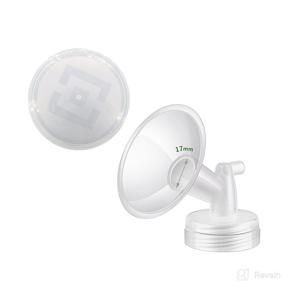 img 4 attached to Begical 1pc 17mm Flange and Flange Cover, Compatible with Spectra/Motif Luna/Amada MYA Breast Pumps - 🍼 Replacement Parts for Pump Flanges and Shields, Compatible with Spectra S1 S2 9 Plus - Accessories Included