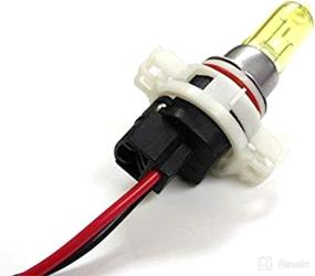 img 3 attached to 🔌 iJDMTOY (2-Pack) 5202 2504 PS24W Female Connector Wiring Pigtail Harnesses Compatible With Fog Lights and Daytime Running Lamps