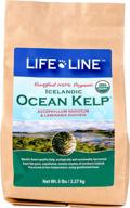 enhance skin & coat health with life line pet nutrition organic ocean kelp supplement for dogs & cats, 5lb (20205) logo