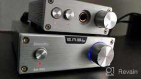 img 5 attached to Silver 160W Stereo Digital Amplifier With Power Adapter - S.M.S.L SA-98E For Enhanced SEO