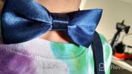 img 1 attached to Adorable Kids Suspenders Bowtie Set - Perfect Adjustable Accessory for Boys and Girls review by Matthew Rodenbaugh