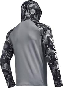 img 3 attached to Rodeel Loose Fit Fishing Performance Protection Men's Clothing good for Active