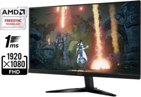 img 3 attached to Acer KG271 Bmiix FREESYNC 1920X1080P 🖥️ Monitor with 75Hz Refresh Rate and Tilt Adjustment