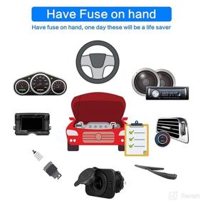 img 1 attached to 🚗 Yiwanson 120 Pcs Car Fuses Assortment: Mini Blade Fuses Kit with Fuse Puller, Easy Read Color Coding (5A/10A/15A/20A/25A/30A) - Ideal for Car/SUV/RV/Truck/Motorcycle/Boat Replacement Fuse