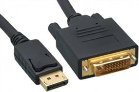 img 4 attached to 110 Pack Cablelera ZPK051SI-110 DisplayPort To DVI Video Cable 3'