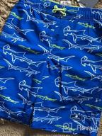 img 1 attached to Rokka&amp;Rolla Boys': Quick Dry Beach Swim Trunks - Mesh Lining & Drawstring Waist review by Alejandro White