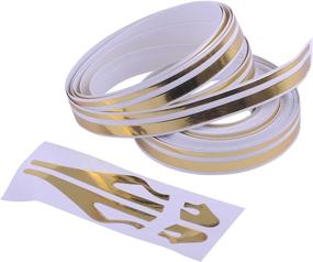 img 4 attached to 🚗 Enhance Your Vehicle's Style with Gold Body Side Stripe: DIY Vinyl Pin Striping Decals & Auto Tripe Tape