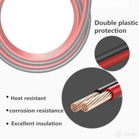 img 1 attached to SAE DC Power Automotive Connector Cable Y Splitter 1 To 4 SAE Extension Wire Harness 16AWG 2Ft