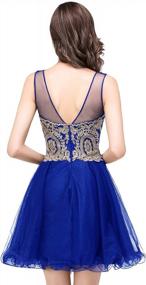 img 3 attached to Stylish Homecoming Ball Gown: 2022 Short Mini Princess Prom Dress With V Back And Sexy Appeal For Teens