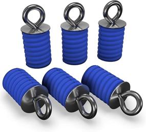 img 4 attached to GripPRO ATV Anchors for Polaris Ranger & General Lock & Ride - Set of 6 - OEM Quality Tie Down Accessories - Patented Design - Will NOT FIT RZR