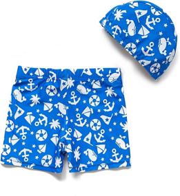 img 3 attached to BONVERANO Toddler Beach Swim 🩳 Trunks Boys' Apparel available at Swim