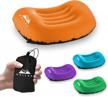 wellax ultralight camping pillow - compact, inflatable & comfortable for travel, backpacking & camping - best outdoor sleeping accessory logo