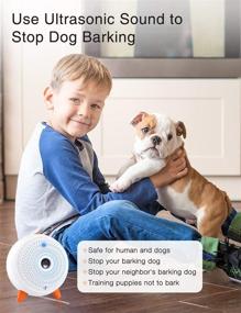 img 3 attached to 🐶 Kaiertcat Ultrasonic Dog Barking Control Device - Effective Indoor & Outdoor Anti Barking Deterrent - Safe for Dogs and Humans - Covers a Range of 15 Meters