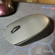 img 1 attached to Logitech M170 Wireless Mouse: 🖱️ Optical Tracking, 12-Month Battery, for PC/Mac/Laptop, Black review by Hayden Xin ᠌