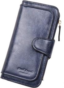 img 2 attached to Pearl Angeli Credit Organizer Leather Women's Handbags & Wallets ~ Wallets