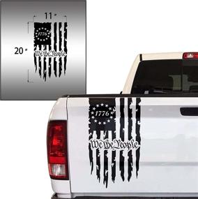 img 3 attached to Greenyef Graphics Distressed American Tailgate