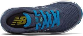 img 2 attached to Step Up Your Game with New Balance Lace Up Running Captain Girls' Shoes in Athletic Style