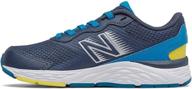 step up your game with new balance lace up running captain girls' shoes in athletic style логотип