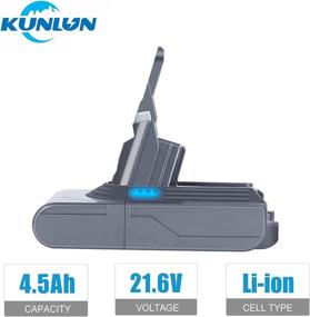 img 3 attached to Power Up Your Dyson V8 Vacuum With KUNLUN 21.6V 4.5Ah SV10 Replacement Battery Compatible With Multiple Models