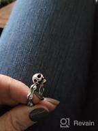 img 1 attached to Stainless Steel Skull Biker Ring review by Grant Zeeb