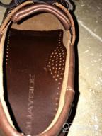 img 1 attached to Quayside Clipper Shoes Brown Chestnut Men's Shoes review by Todd Gill