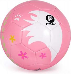 img 2 attached to Unleash Your Child'S Love For Soccer With PP PICADOR Kids Soccer Ball - Dinosaur Themed Size 3 Ball With Bonus Pump