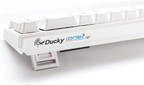 img 3 attached to Механическая клавиатура Ducky One 2 SF — чистый белый RGB-светодиод, 65%, бесшумные переключатели Red Cherry MX, двойные колпачки PBT премиум-класса