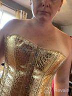img 1 attached to Flaunt Your Curves With Vintage Style Underbust Corsets For Women - Perfect For Plus Sizes! review by Gary Knop