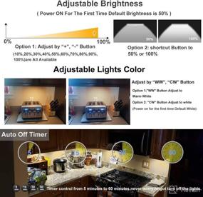 img 2 attached to LDOPTO Rechargeable Wireless Aluminum Lighting