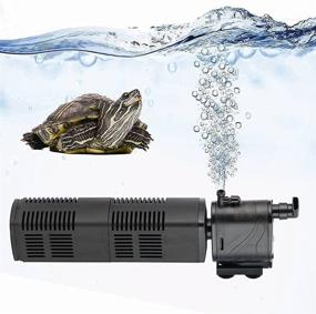 img 3 attached to TechnologyMatter Aquarium Submersible Internal Filter Fish & Aquatic Pets and Aquarium Pumps & Filters