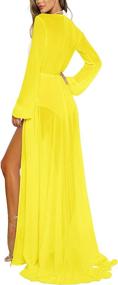 img 3 attached to 👙 Sovoyontee Womens Kimono Swimsuit: Stylish Bathing Women's Clothing - Swimsuits & Cover Ups