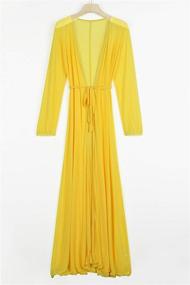 img 2 attached to 👙 Sovoyontee Womens Kimono Swimsuit: Stylish Bathing Women's Clothing - Swimsuits & Cover Ups