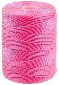 img 1 attached to C Lon Bead Cord Neon Pink